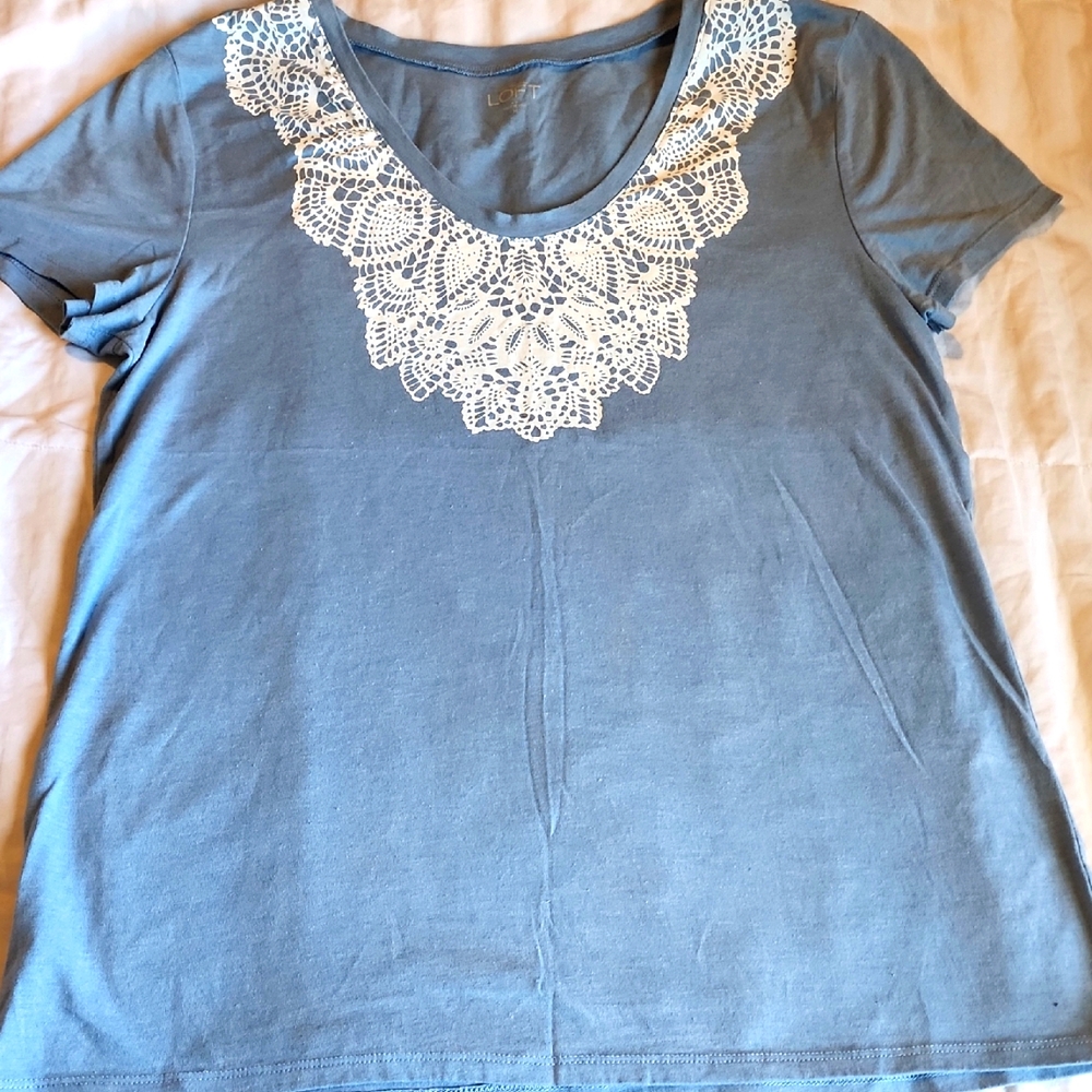 Loft Blue T shirt